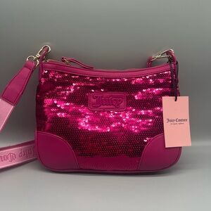 Juicy couture blank canvas crossbody purse